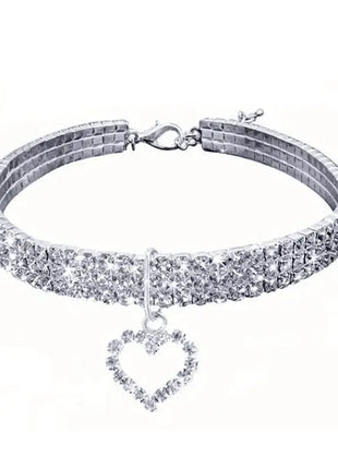 Rhinestone Pet Necklace for Dog & Cats Rvlero PET Store