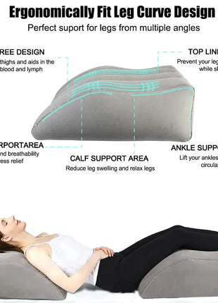 Inflatable Wedge Leg/Body Pillow NICEYARD House Object Store