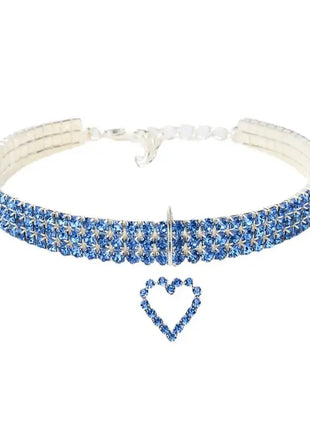 Rhinestone Pet Necklace for Dog & Cats Rvlero PET Store