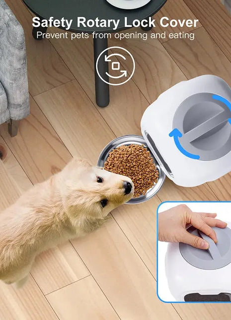 1PC Intelligent Pet Feeder - Cat And Dog Feeding Device - Automatic And Precise Feeding Intelligent Feeder Dropshipman