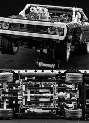 Technical Car Building Blocks – Dodge Charger 42111 Racing Model – Fast & Furious Collectible Set Bricklink MOC Car Store