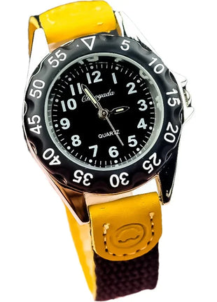 Boys Girls Quartz Watch Kids Childrens Fabric Strap Student Wristwatch Sinnifer Store Store