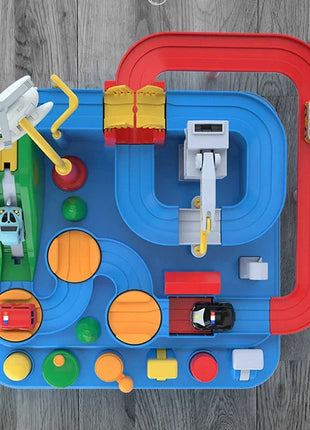 Car Train Track Sets Racing Rail Model Educational Toys Children Adventure Game Mechanical Interactive Animals Space Rocket Toy Shop1102598172 Store