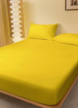 1 Piece Solid Color Matte Bed Sheet – Soft Bedding Cover (Excluding Pillowcases) Shop1103725833 Store