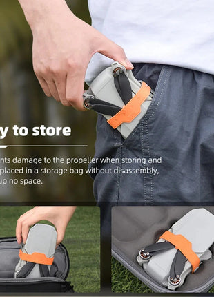 BRDRC Propeller Holder For DJI Mini 4K/Mini 2 SE Drone Stabilizer Bracket Protective Belt Fixing Mount Drone Accessories Satisfied Buying Store