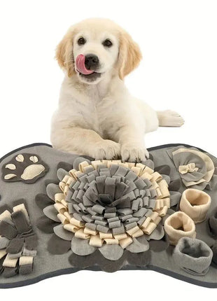 Pet Sniffing Mat For Dogs, Interactive Durable Dog Slow Feeding Pad Training Mat For Foraging Skills And Slow Eating Dropshipman
