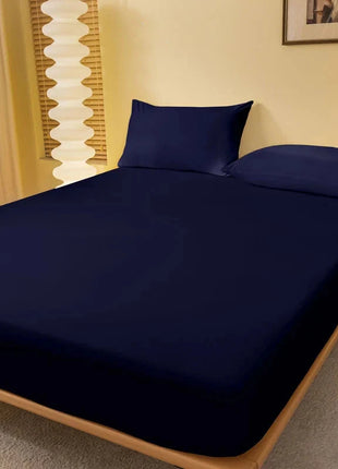 1 Piece Solid Color Matte Bed Sheet – Soft Bedding Cover (Excluding Pillowcases) Shop1103725833 Store