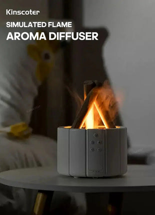 Simulated Flame Aromatherapy Diffuser – Relaxing & Stylish Shop1104998585 Store