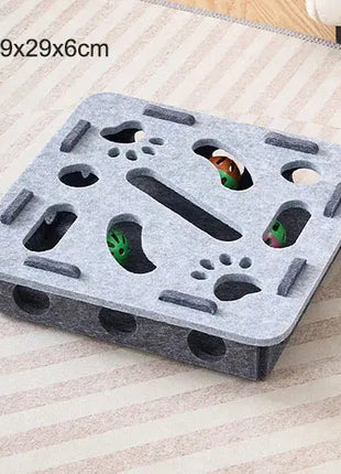 Cat Puzzle Maze Toy with Bell Ball - Interactive Fun Box Shop1102962122 Store