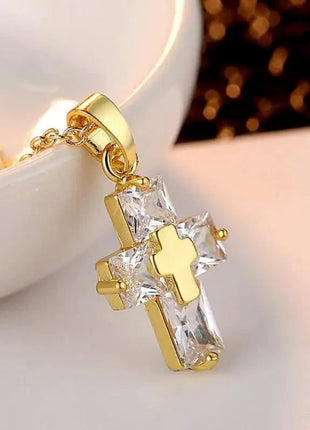 Couple Necklace with Hugging Love Pet Cat Design 17KMM Store