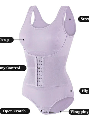Women’s Zipper Belt Bodysuit MZY Global New Life Store
