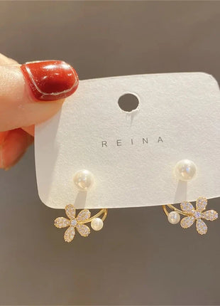 Luxury Claw Ear Rake Zircon Earrings for Women ZX Jewellery Store