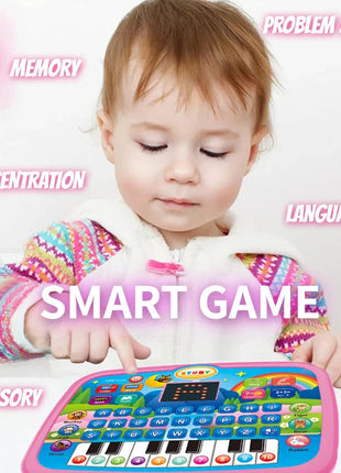 Kids’ Education Tablet Toy, Age 3+ Literacy Math Music Learning, Doubles as Electronic Keyboard, Birthday Christmas Gift TOYMAX Store