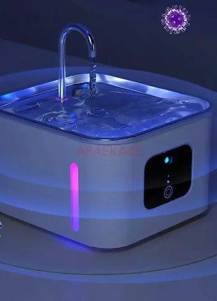 Cat automatic water dispenser, pet dog feeding water dispenser, flowing water dispenser, automatic circulation, non plug in water Dropshipman