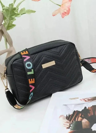 LOVE Embroidered Crossbody Bag Stone's Store