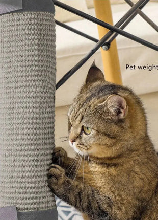 1pc-Table Legs, Cat Scratching Pillars, Sisal Pads, Wear-Resistant and Shavings Resistant to Protect Tables and Chairs Dropshipman