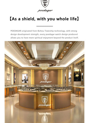 POEDAGAR SportLux® – Men’s Waterproof Quartz Watch POEDAGAR Store