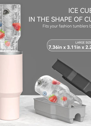 Circle Ice Molds Silicone Trays for Stanley Cup Stone's Store