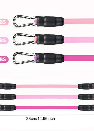 Fitness Workout Exercise Equipment Resistance Band Set Ankle Straps Yoga Elastic Fitness Bands For Gym Man And Woman Sport COYOCO Official Store