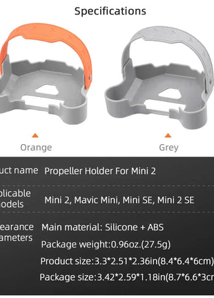 BRDRC Propeller Holder For DJI Mini 4K/Mini 2 SE Drone Stabilizer Bracket Protective Belt Fixing Mount Drone Accessories Satisfied Buying Store