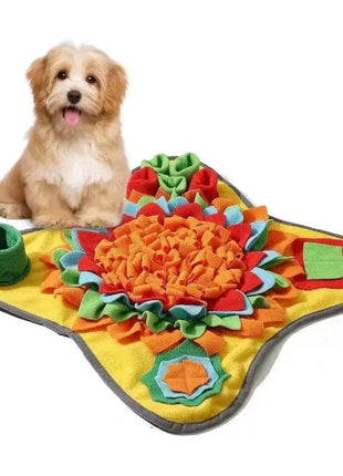 Pet Sniffing Training Mat Dogs Cats Educational Stress Relief Bite Resistant Slow Food Mat Pets Eco-friendly Training Blanket Dropshipman