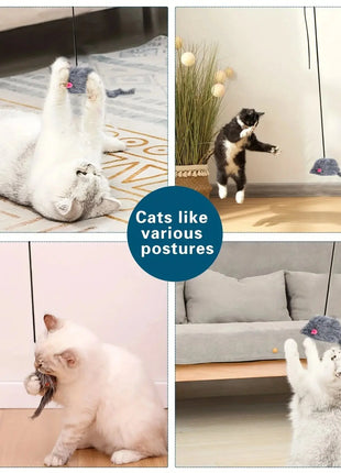 Door Hanging Cat Toy Stress Relieve Living OmDoor Hanging Toy for Living Room Hanging Kitten Dropshipman