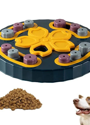 Cat Dog Puzzle Slow Food Toys Increase Puppy IQ Consuming Energy Feeder Cats Dogs Slow Food Bowl Training Game Pet Supplies Dropshipman