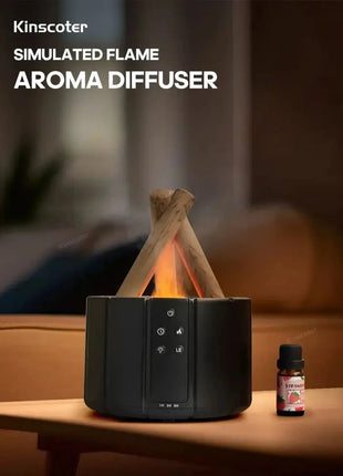 Simulated Flame Aromatherapy Diffuser – Relaxing & Stylish Shop1104998585 Store