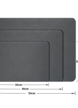 Super Absorbent Large Kitchen Absorbent Mat Antiskid Draining Coffee Dish Drying Mat Quick Dry Bathroom Drain Pad Tableware Mat E-Goods Store