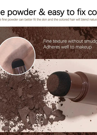 Waterproof Hairline & Root Concealer Pen – Instant Grey Coverage with Easy Blend Powder Stick for Normal Hair Stone's Store