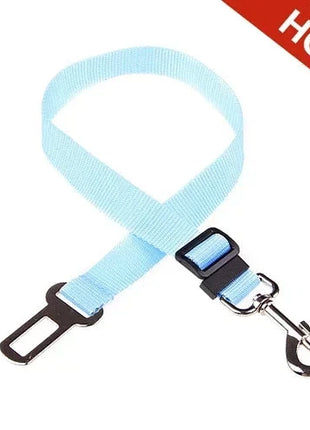 Adjustable Pet Cat Dog Car Seat Belt Pet Seat Vehicle Dog Harness Lead Clip Safety Lever Traction Dog Collars Dogs Accessoires Pets Products Bobit Store