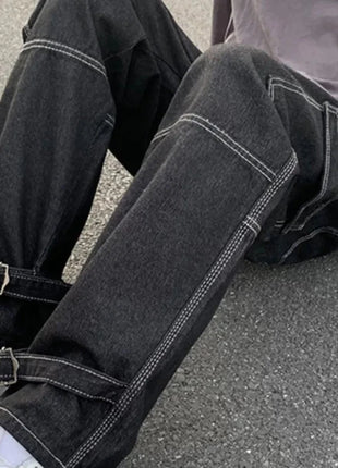 Loose Fit Cargo Jeans 1251 Store