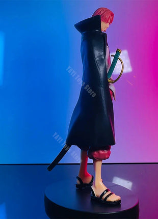 New 18cm One Piece Anime Figure Red Hair Shanks Action Figures Cartoon Figure Model PVC Doll Collection Decoration Kid Toy Gift Stone's Store