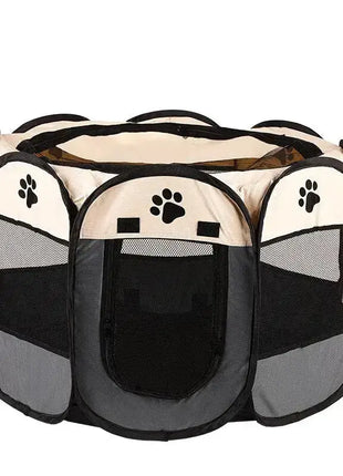 Portable Foldable Pet Tent Kennel Fence and easy To Use Stone's Store