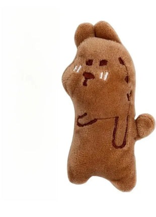 Pet Molar Bite toy Cartoon Stuffed Animal Cute Plush Cat Chew Toy Interactive Pets Toys For Cat YimoPet Store