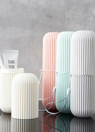 Portable Toothpaste Toothbrush Protect Holder Case Travel Camping Storage Box Protect Toothbrush Toothpaste from Dirt and Damage LoveLife Home Living Store