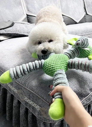 Indestructible Large Dog Sound Squeaky Toys Animals Shape Pet Soft Plush Chew Molar Training Toy Puppy Bite Teeth Dental Toys Dropshipman