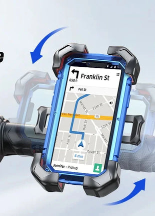 Joyroom 360° Universal Bike Phone Holder for 4.7–7" Phones, Shockproof GPS Mount Stone's Store