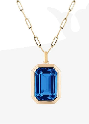 Vintage Pendant Necklace Pomelo Accessories Store