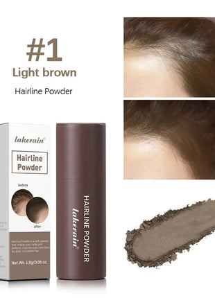 Waterproof Hairline & Root Concealer Pen – Instant Grey Coverage with Easy Blend Powder Stick for Normal Hair Stone's Store