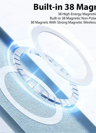 For Magsafe Original Magnetic Cases For iPhone 15 14 13 12 11 Pro Max Plus Wireless Charge Case Liquid Silicone Cover Accessory GRATUIT 3C Accessories Store