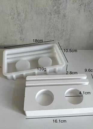 Christmas Tree House Silicone Molds Rose Fish Shape Gypsum Concrete Building Casting Aromatherapy Resin Crafts Home Decor Mold Shop3218122 Store