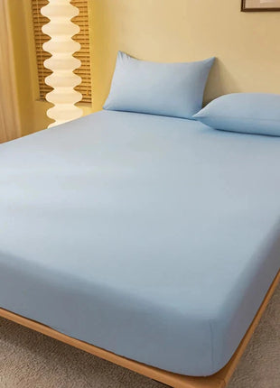 1 Piece Solid Color Matte Bed Sheet – Soft Bedding Cover (Excluding Pillowcases) Shop1103725833 Store