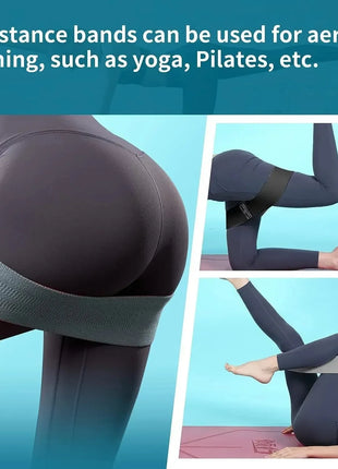 Anti-Slip Resistance Hip Booty Bands Squat Glute Workout Non-slip Trainer Thick Stretch Fitness Strips Loops Yoga Equipment Stone's Store