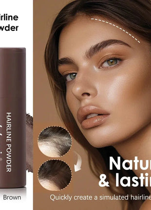 Waterproof Hairline & Root Concealer Pen – Instant Grey Coverage with Easy Blend Powder Stick for Normal Hair Stone's Store