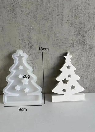 Christmas Tree House Silicone Molds Rose Fish Shape Gypsum Concrete Building Casting Aromatherapy Resin Crafts Home Decor Mold Shop3218122 Store