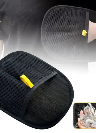 Pet Anti-static Hair Removal Gloves Household Sofa Clothes Brush Double-sided Adhesive Hair Gloves Cat and Dog Hair Care Gloves Dropshipman