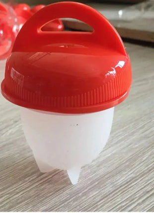 Non-stick Silicone Boiled Eggs Cup Kitchen Egg Cooker Poachers Silicone Steamed Egglettes Cooking Accessories Gift kitchen tools Cleaning series Store