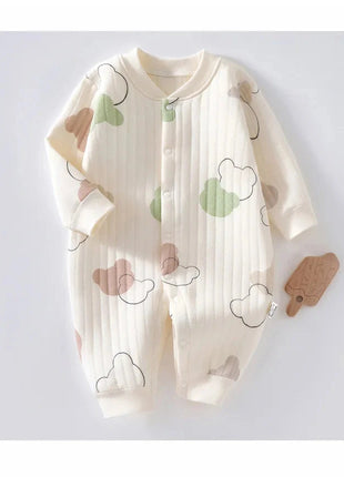 Cute Pattern Printed Baby Jumpsuit AYNIGIELL Official Store