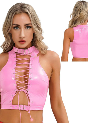 Razzle Dazzle Crop Top IEFiEL Fashion Store